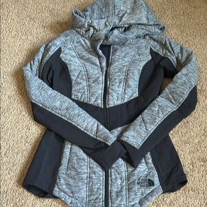 The North Face Women's Gray and Black Jacket